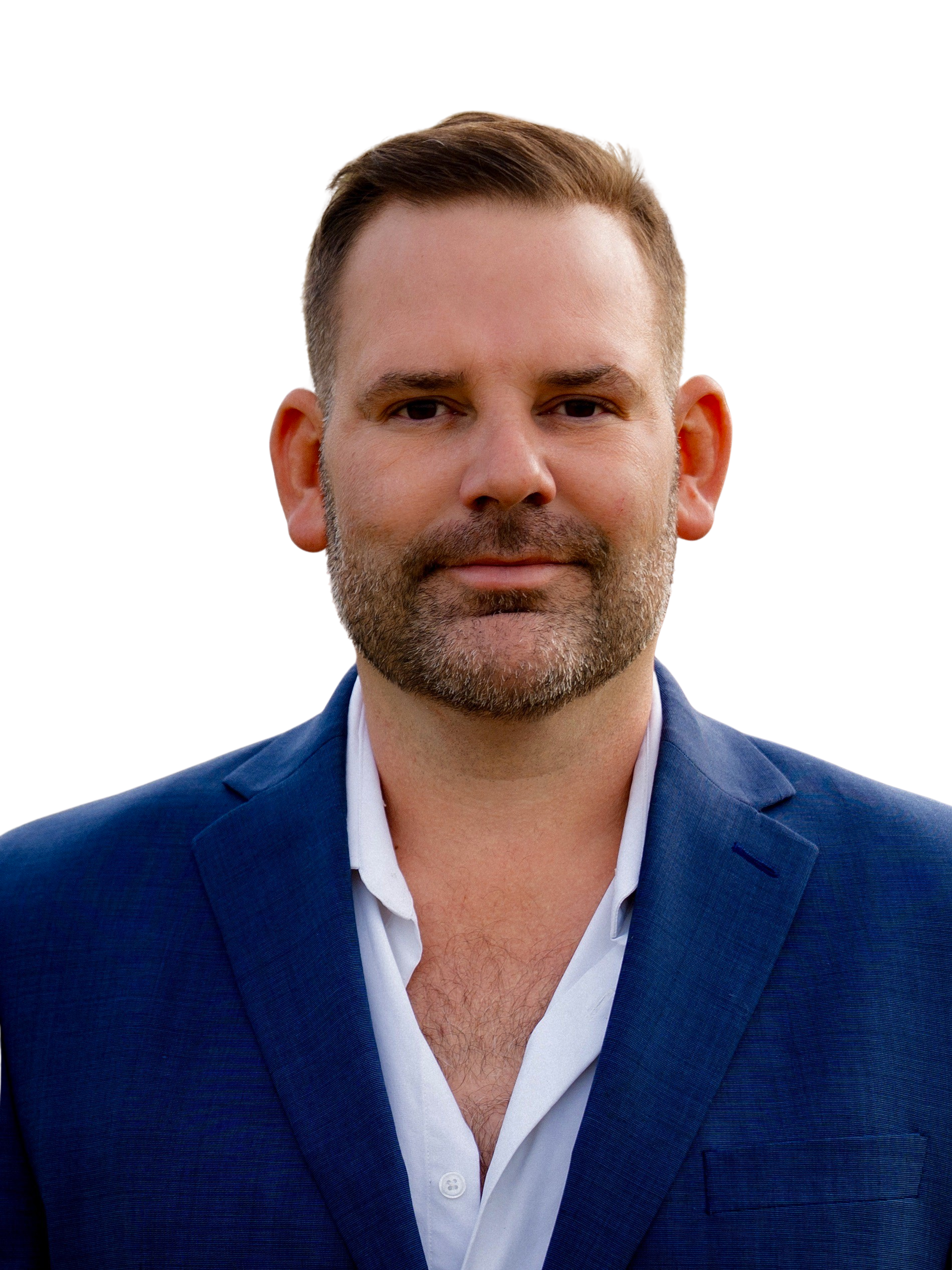 Dr Brandon Betsworth with white background