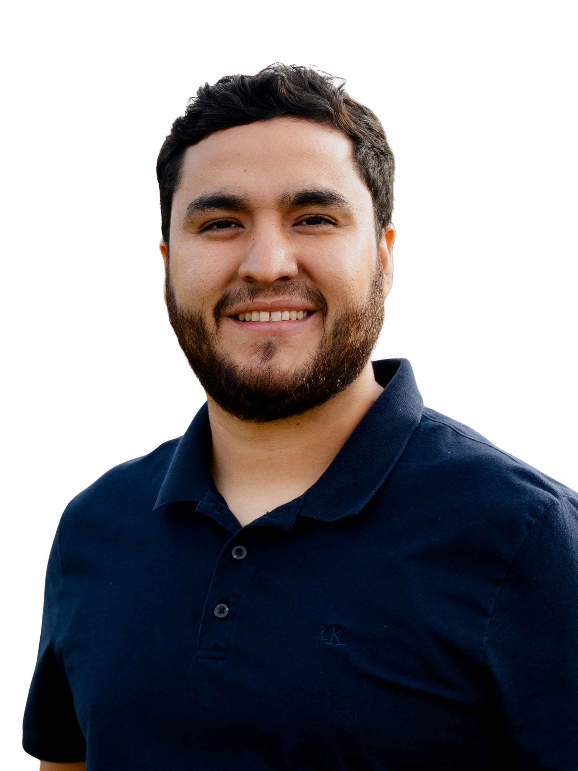 Carlos with white background