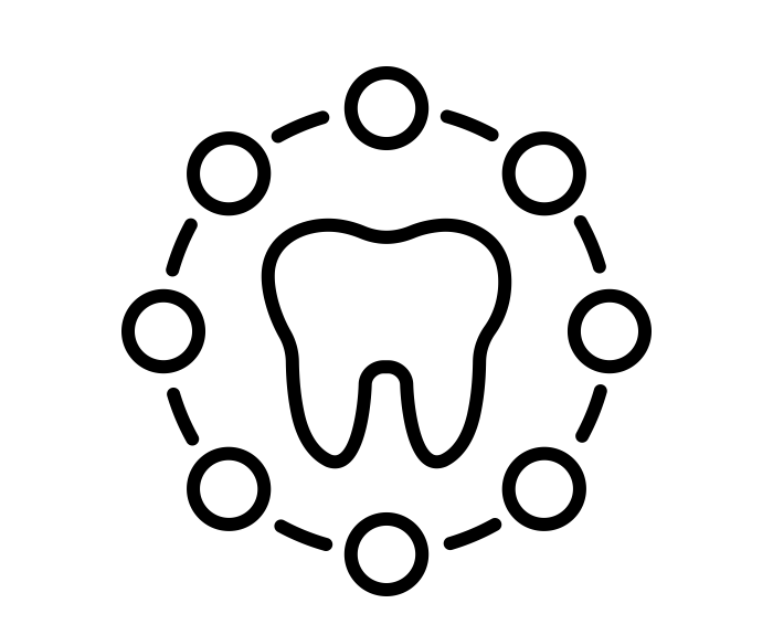 noun_healthy teeth circle